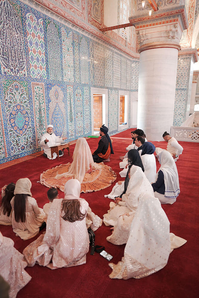 Nikah in Istanbul Blue Mosque